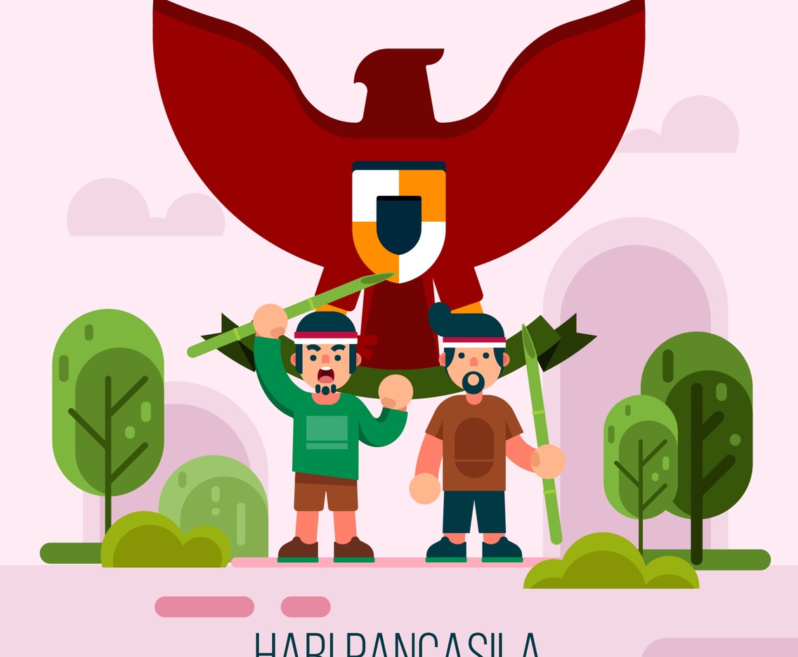 Hari Pancasila Background