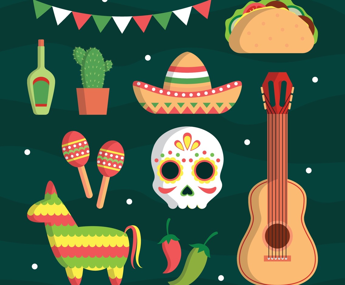 Cinco De Mayo Icon Set
