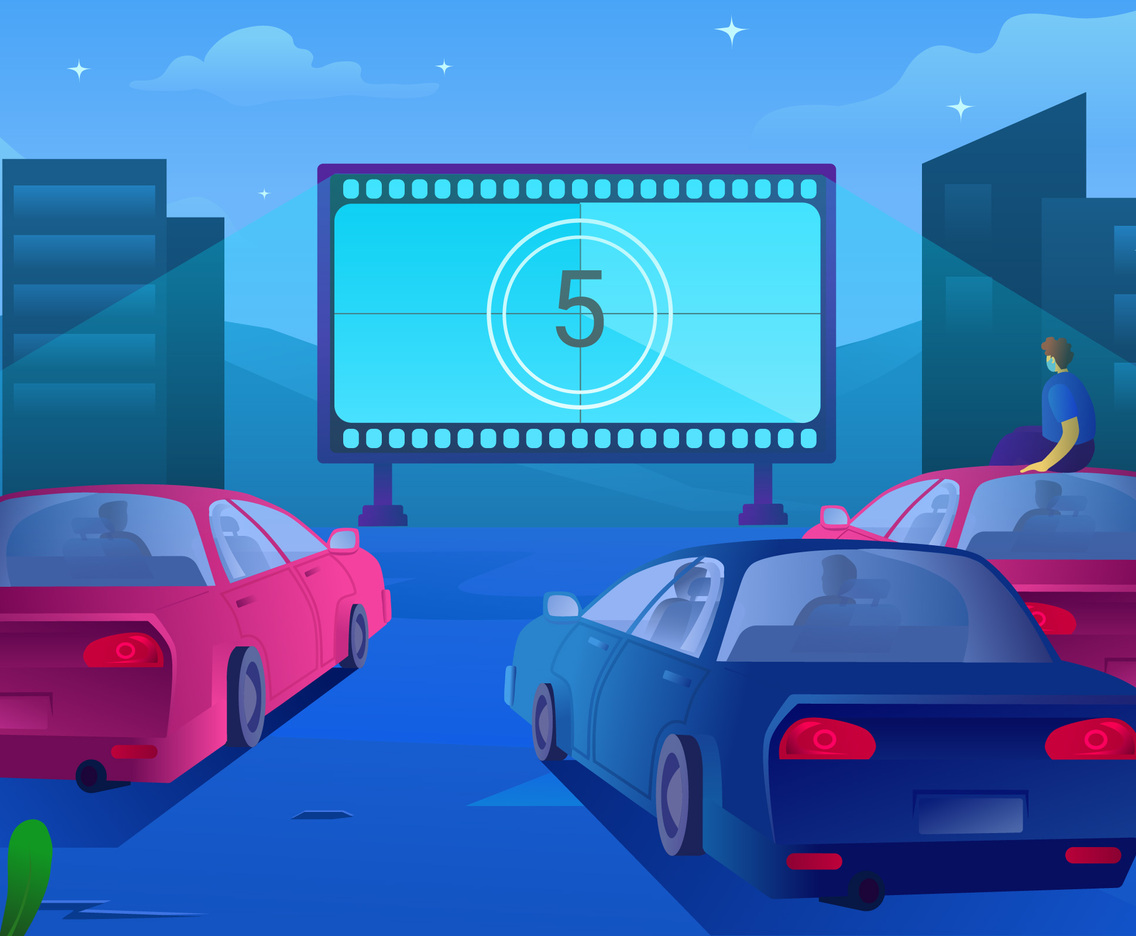 Drive in Movie Outdoor Design