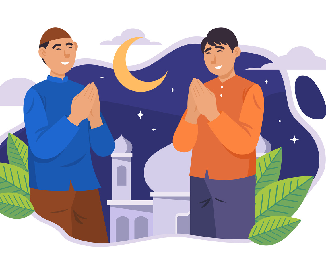 Eid Mubarak Celebration Concept