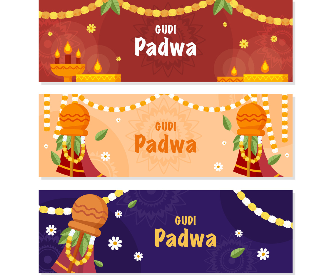 Gudi Padwa Banner Collection