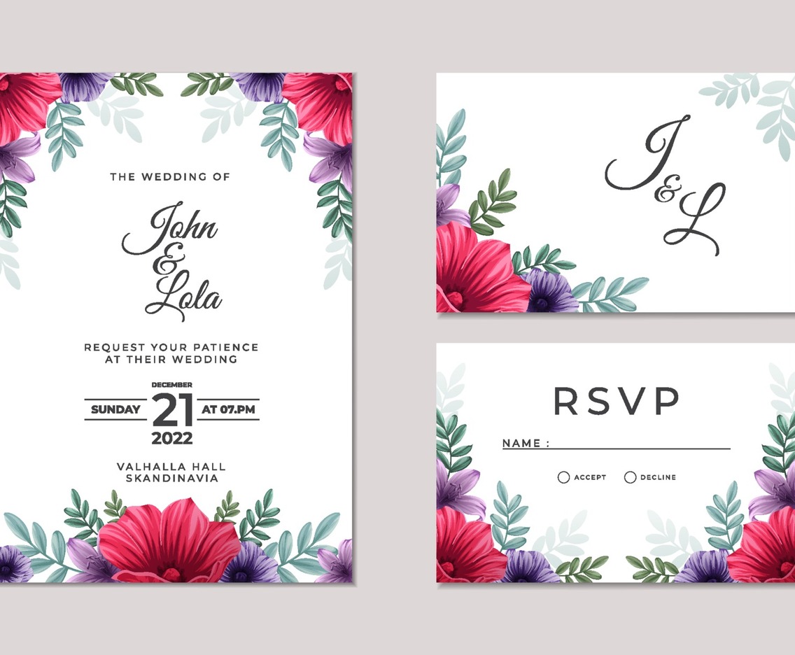 Wedding Invitation Template
