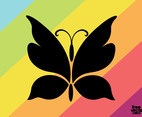 Butterfly Silhouette Graphics