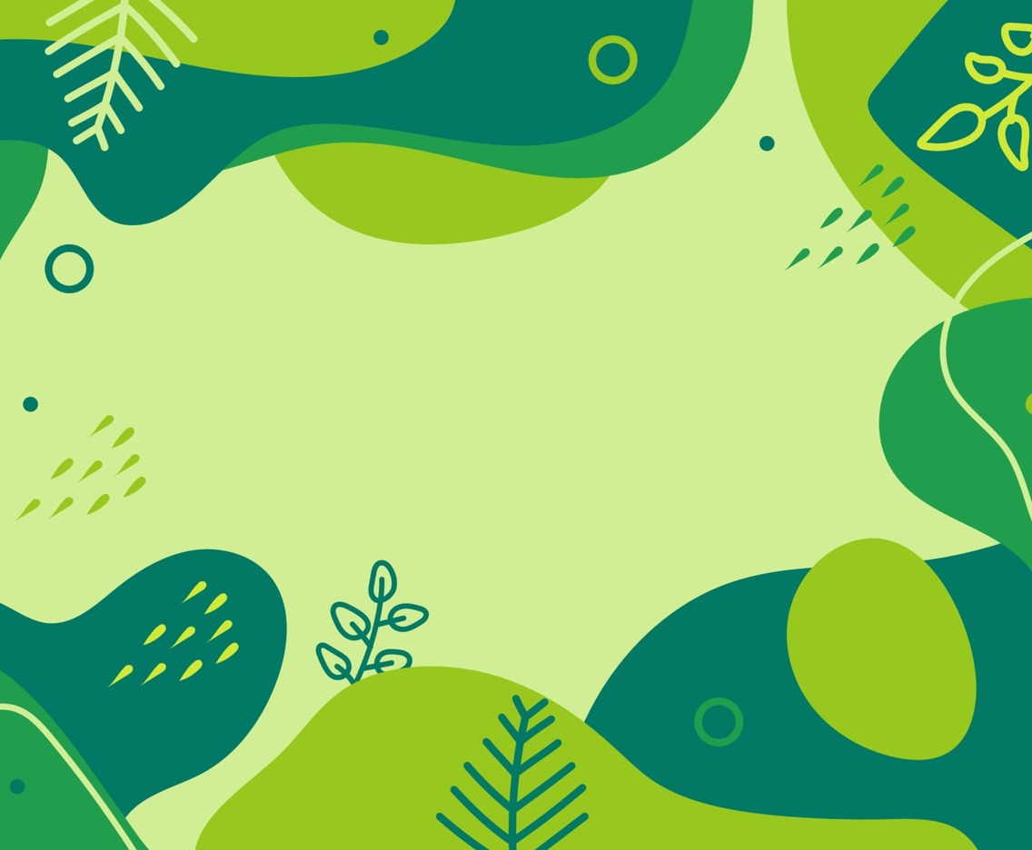 Flat Nature Fluid Background