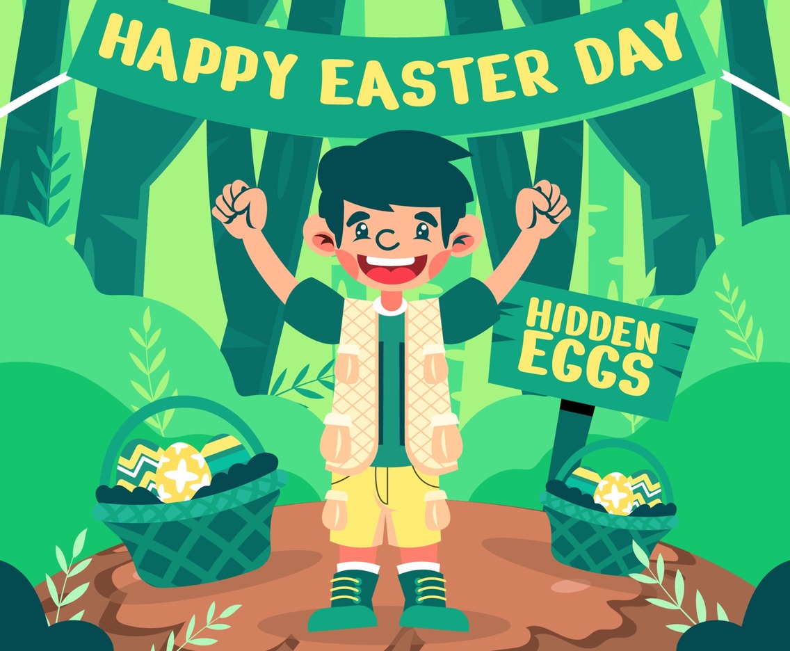 Hidden Eggs of Easter Day