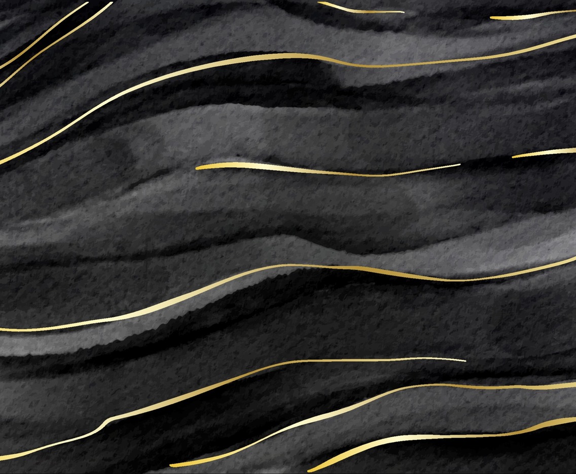 Elegant Watercolor Black And Gold Background