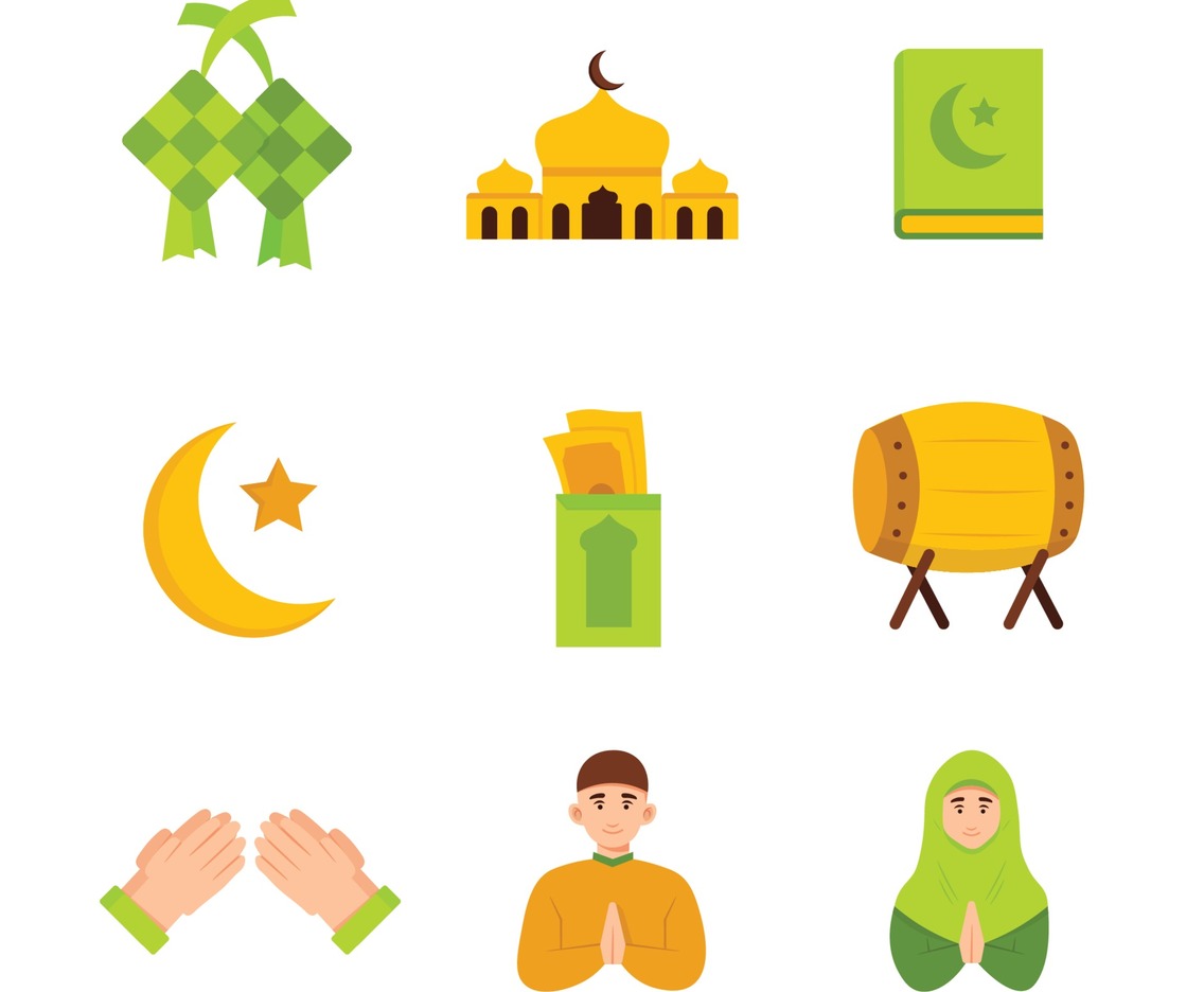 Eid Mubarak Icon Collection