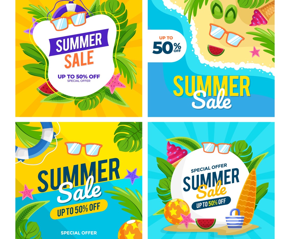 Summer Marketing Social Media Post