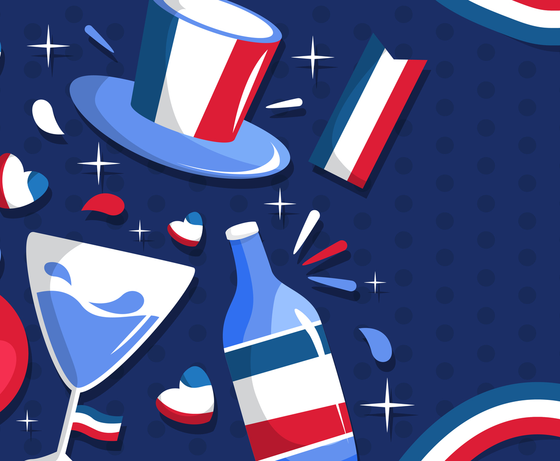 Bastille Day Background