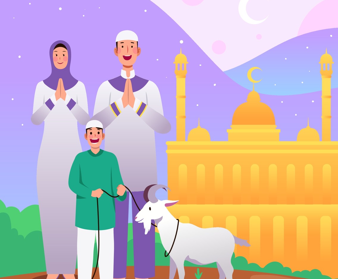 Eid Al Adha Mubarak with Family