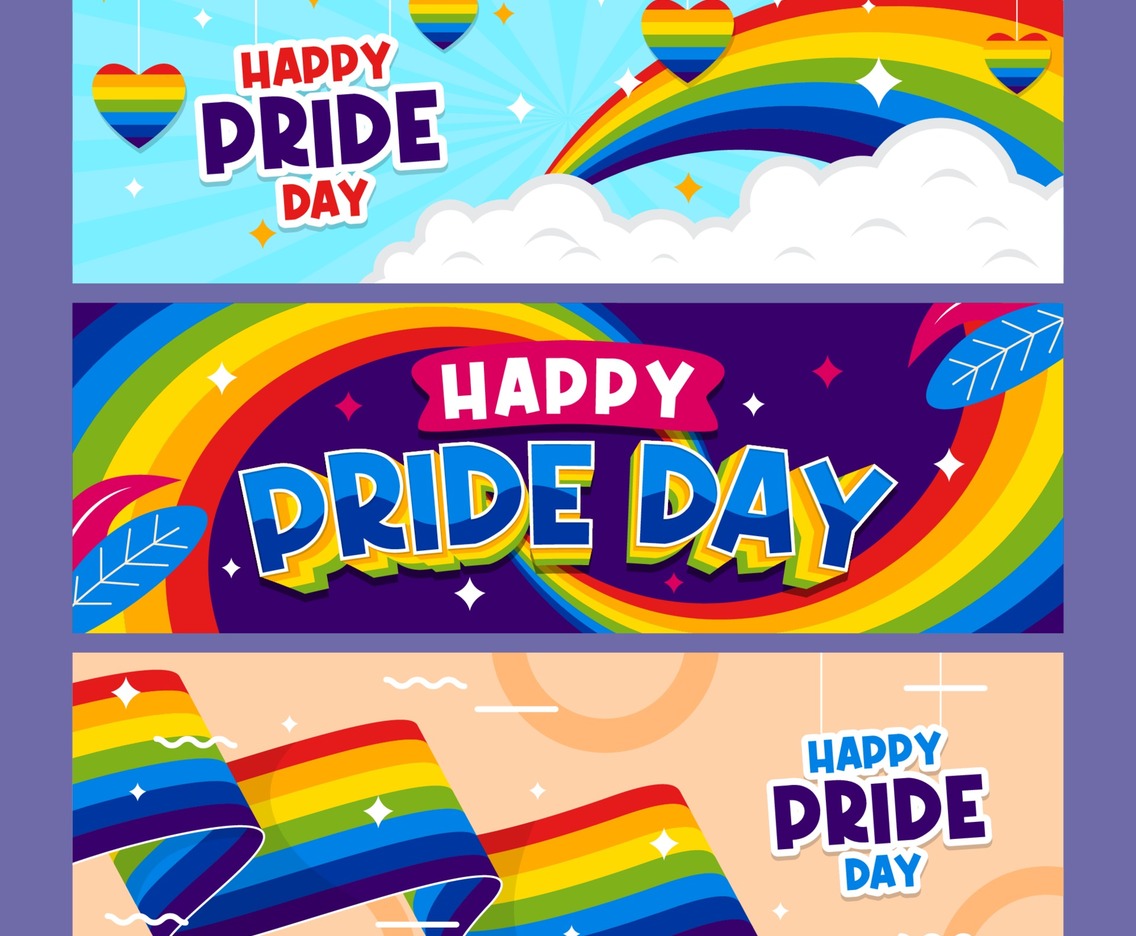 Pride Day Banner Collection