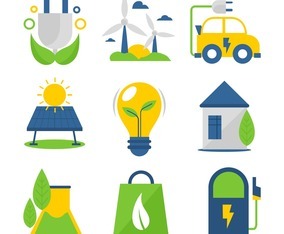 Green Technology Icon Set