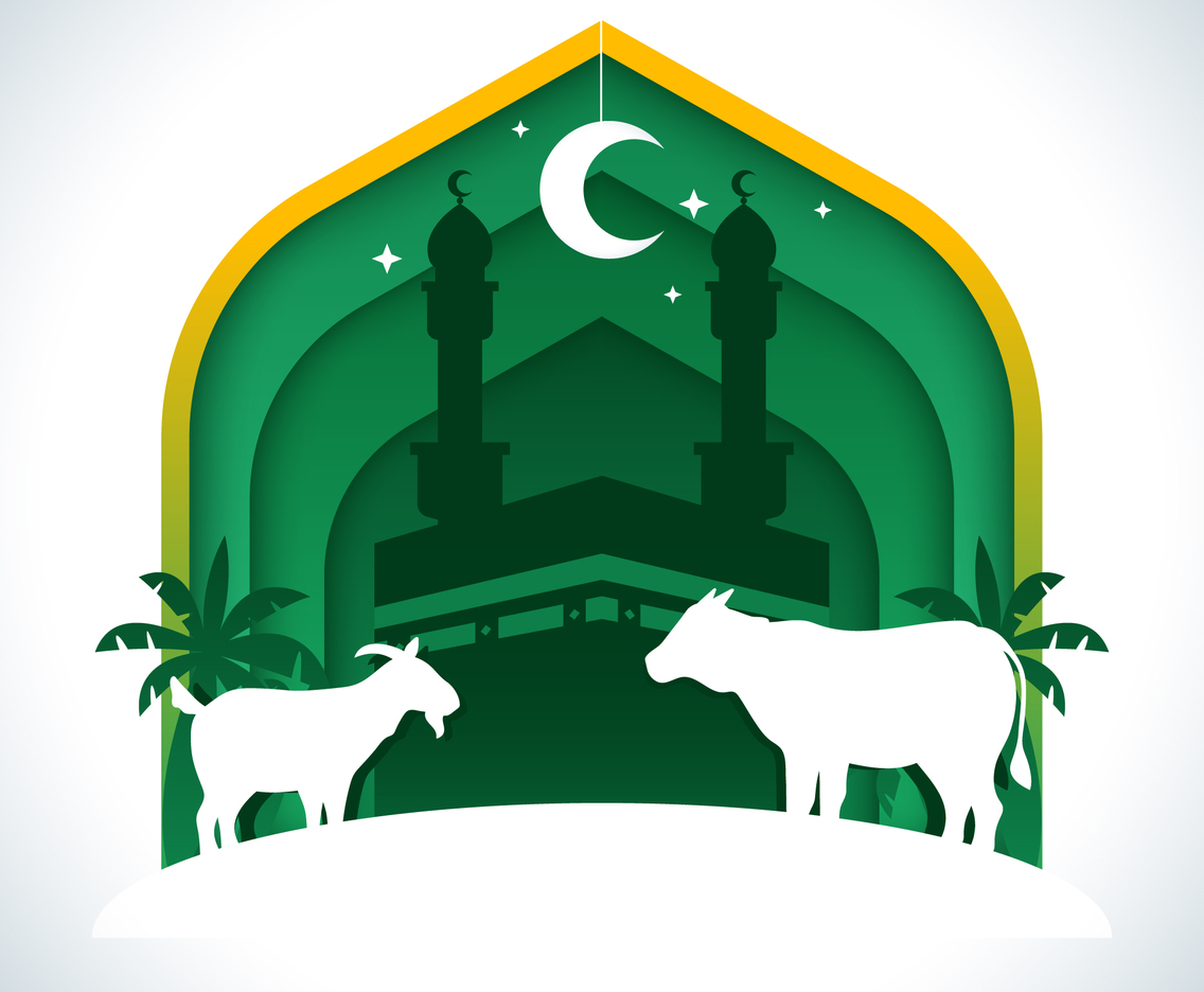 Minimalist Eid al Adha Background