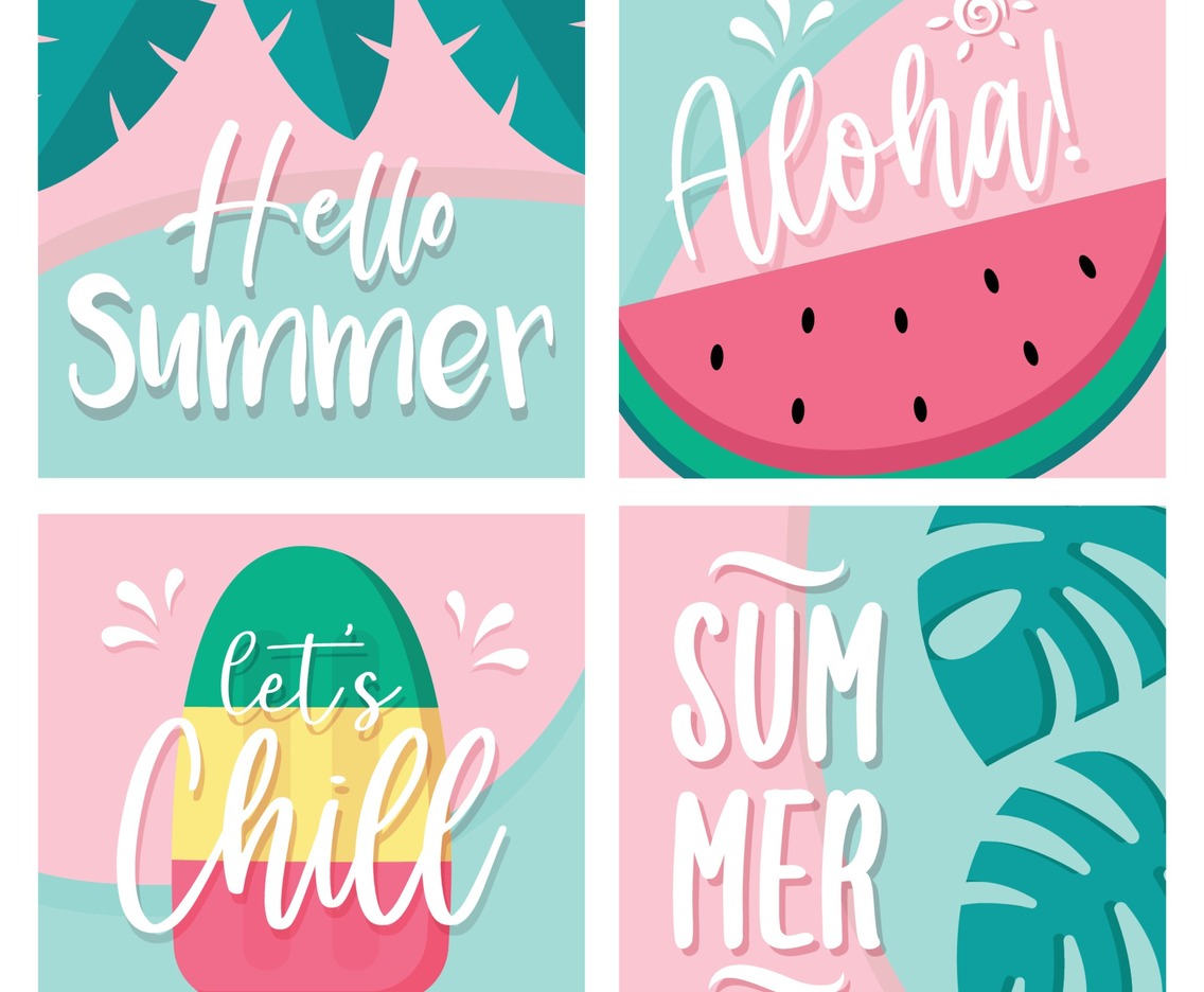 Summer Card Set