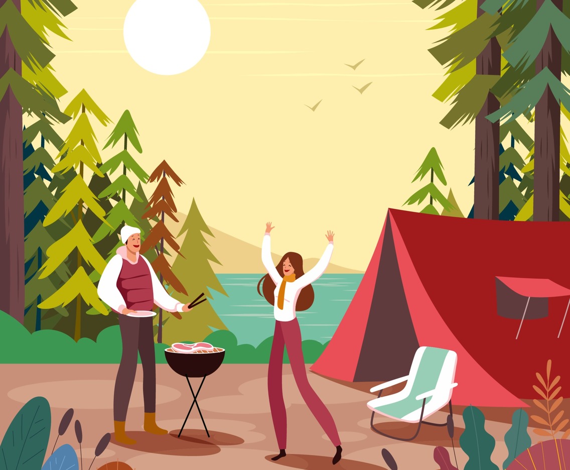 Summer Camp in a Jungle
