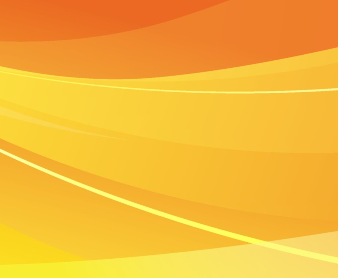 Abstract Orange Wave Background
