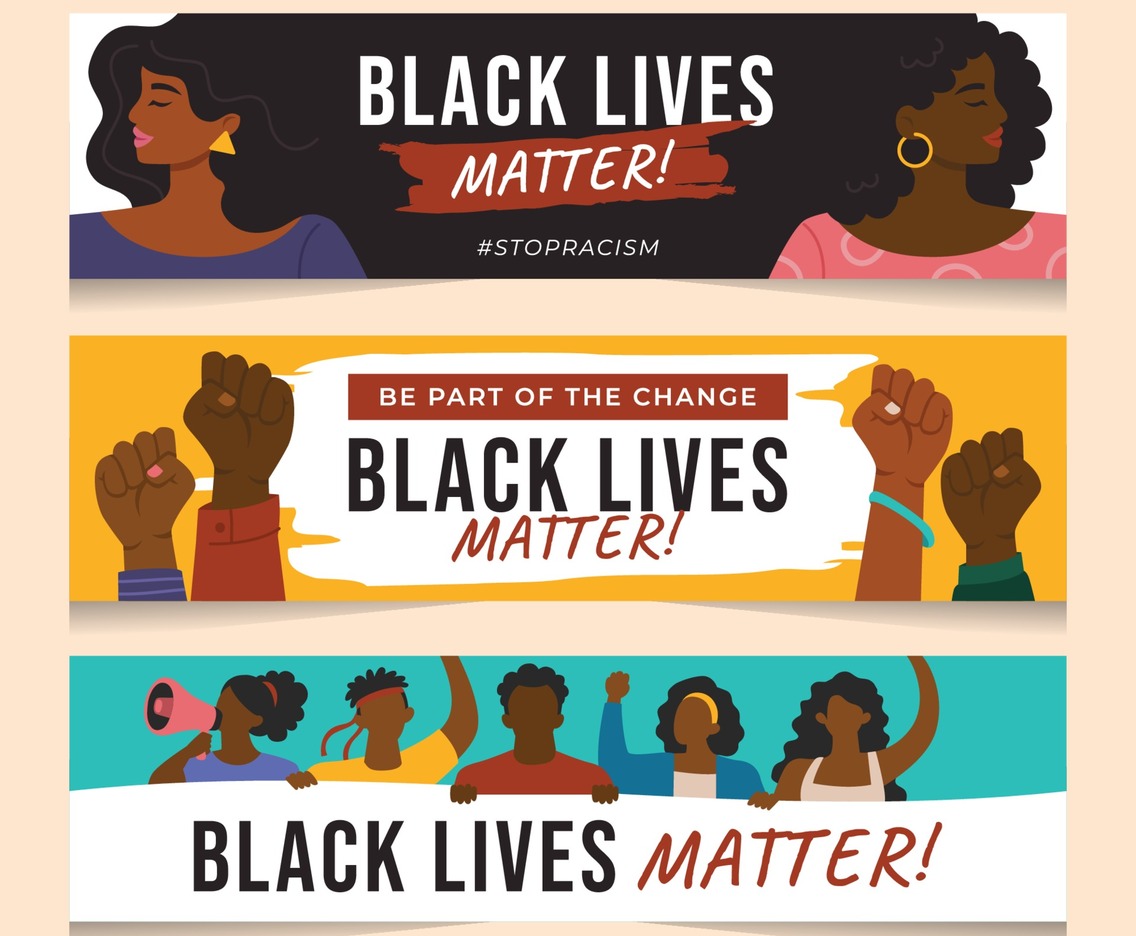 Black Lives Matter Campaign Banner