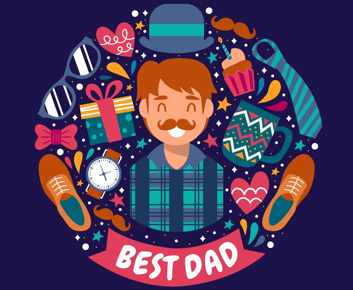 Cute Father's Day Design