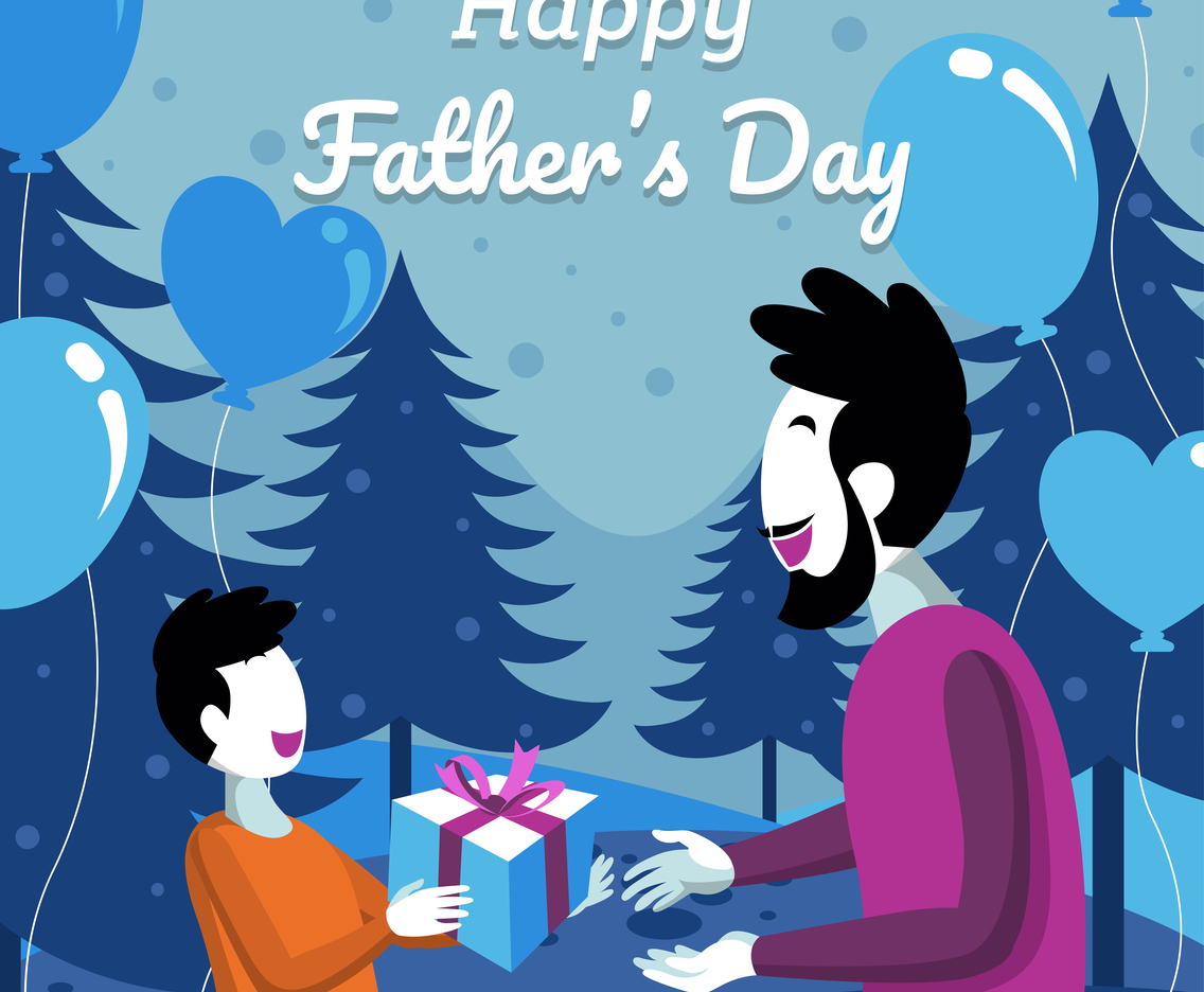 Happy Father's Day Background Concept