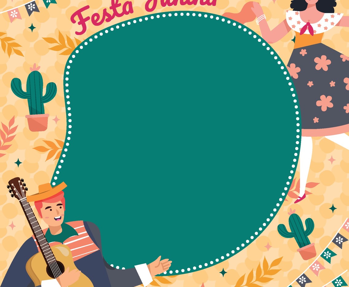 Festa Junina Colorful Background