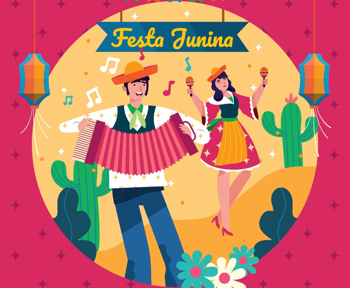 Celebration Background for Festa Junina
