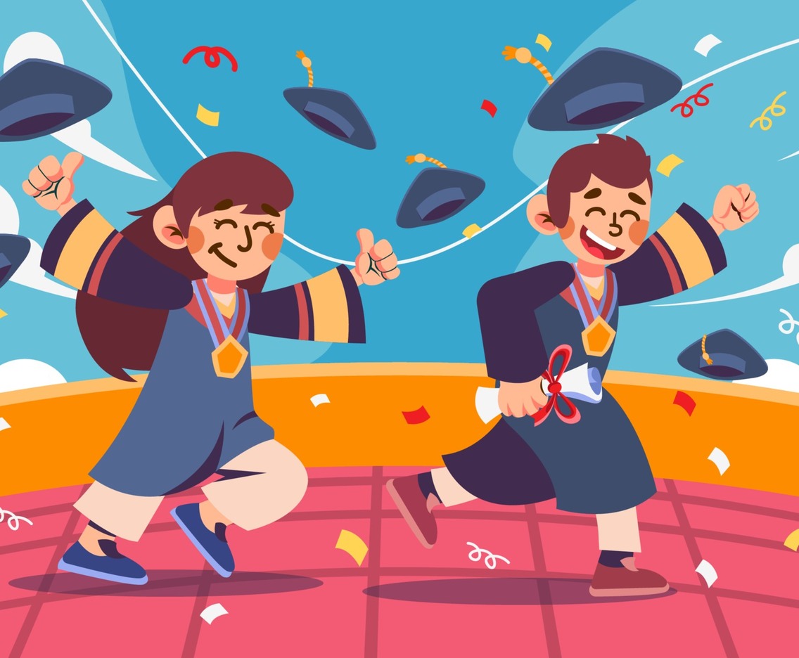 Happiness of Graduation Day