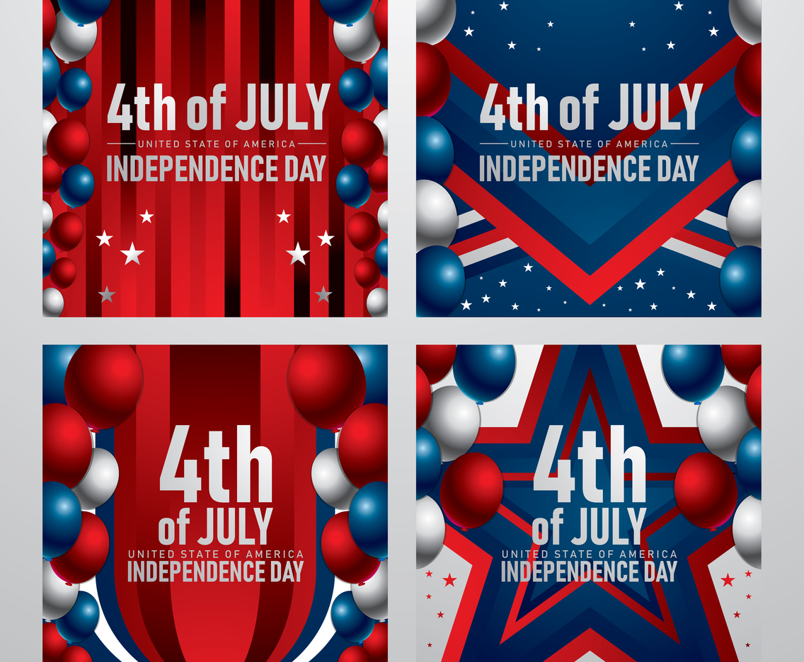 American Independence Day Card