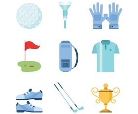 Golf Ball Vector Art & Graphics | freevector.com