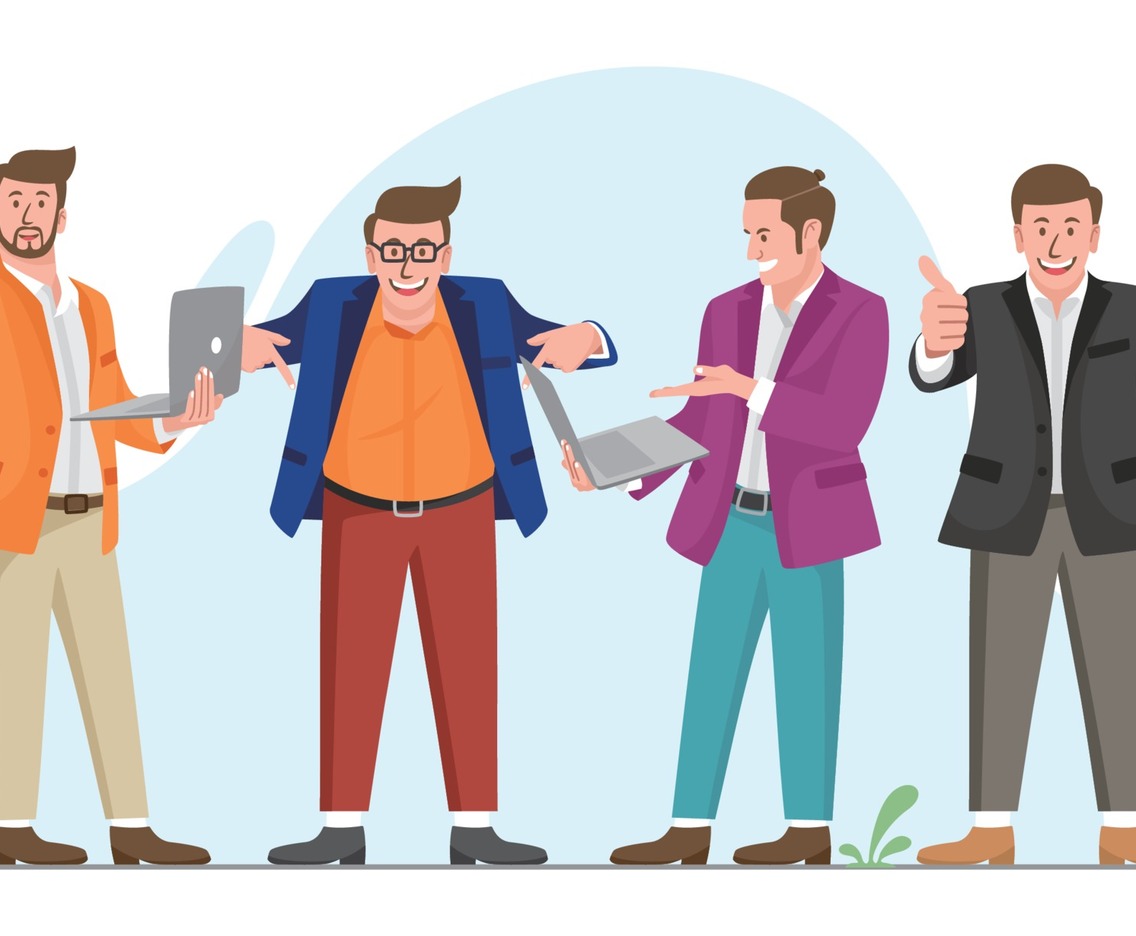 Businessman Character Set