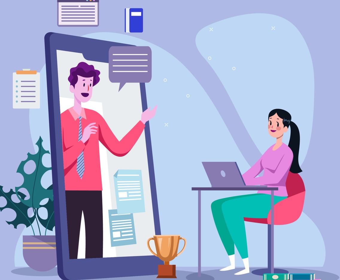 Online Education Concept