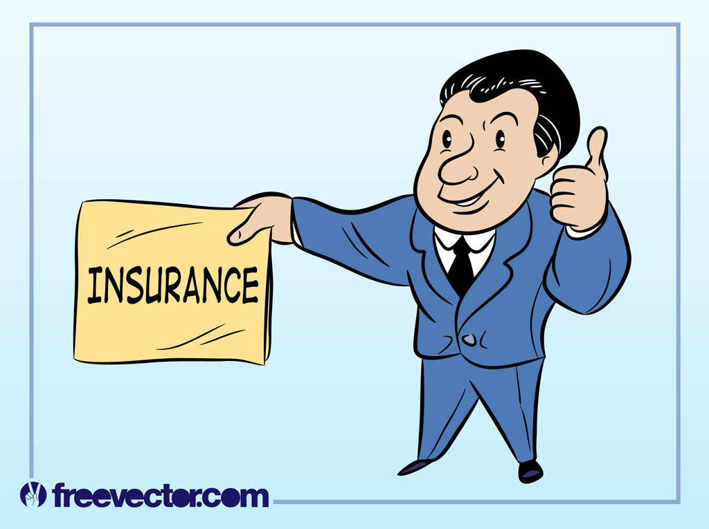 Insurance Agent Vector Art & Graphics 