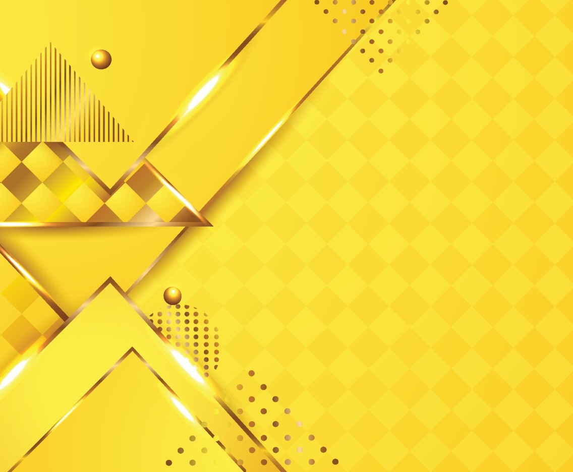 Yellow Color Background with Triangle Shape