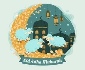 Eid Al Adha Background Concept