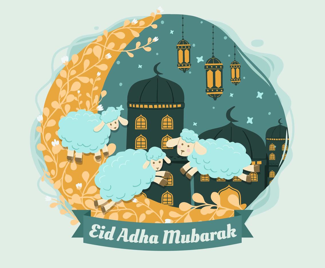 Eid Al Adha Background Concept