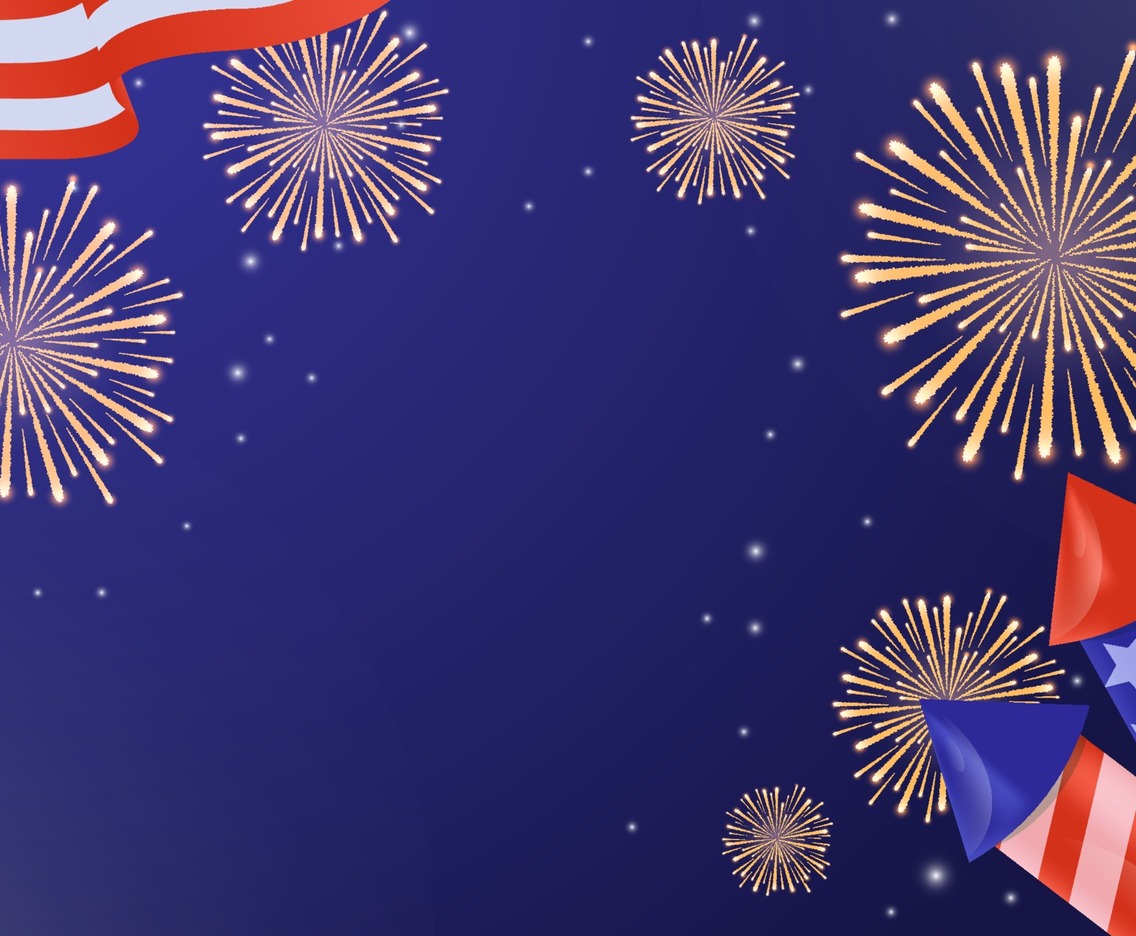 4th of July Independence Day USA Flag Background