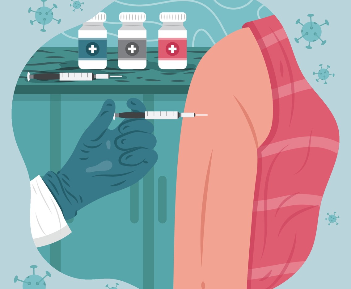 Injecting Vaccine to a Patient