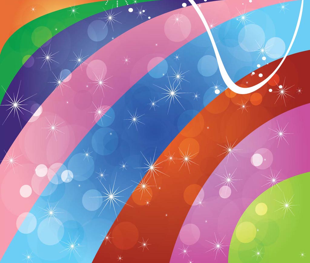Colorful Swirls Background