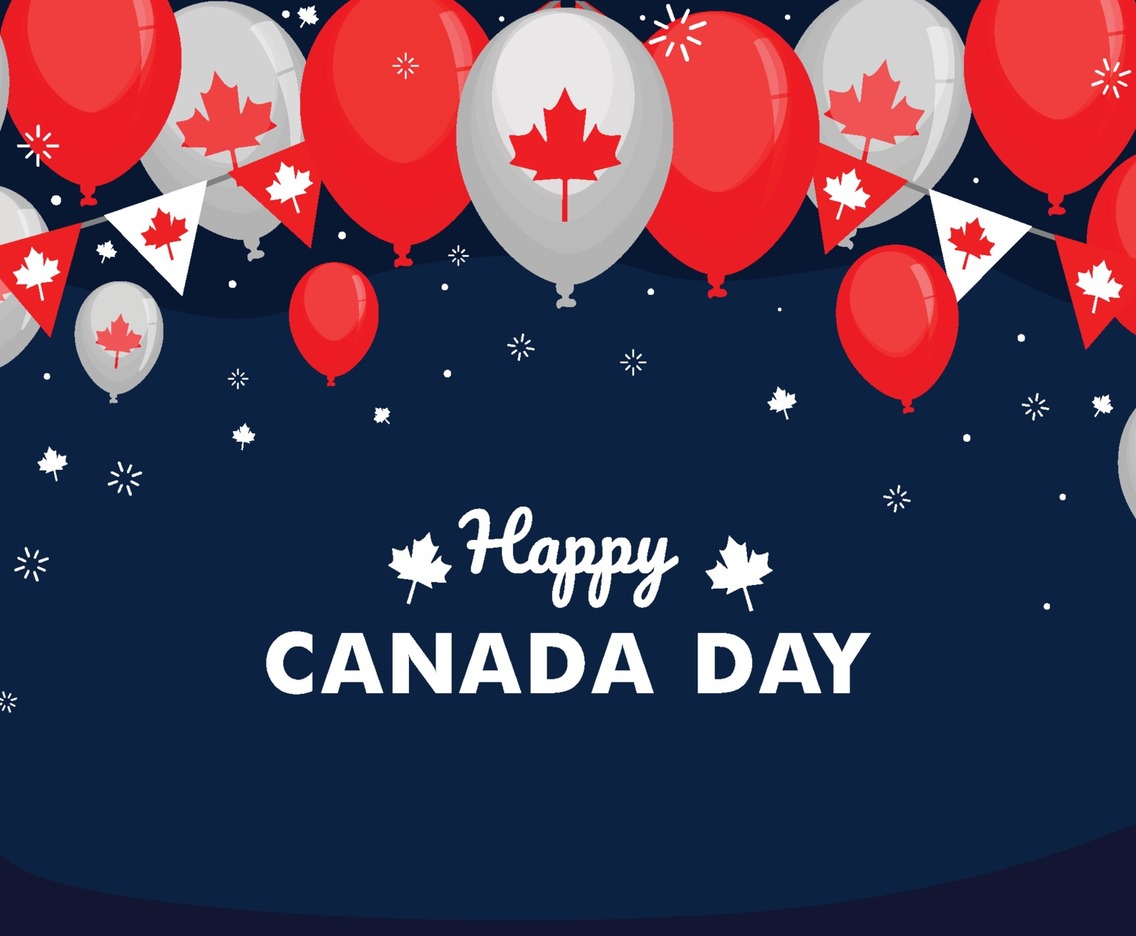 Happy Canada Day Background