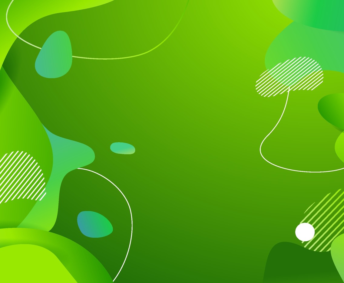 Green Organic Fluid Background