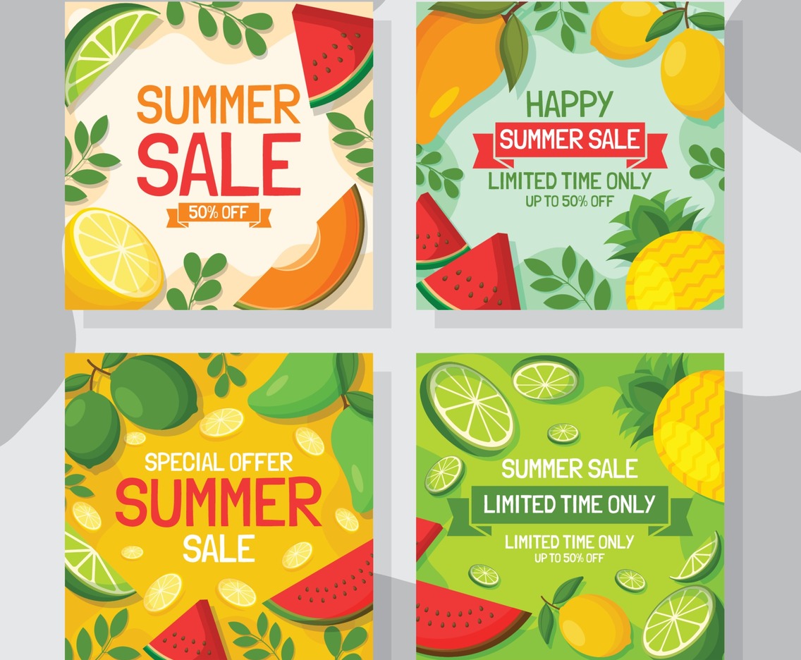 summer sale card