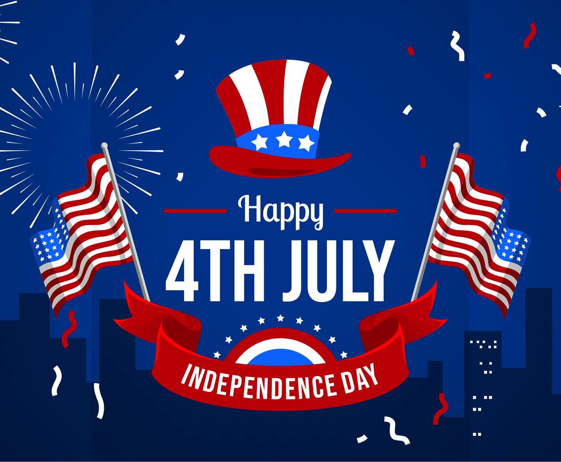 4th July Festivy Background
