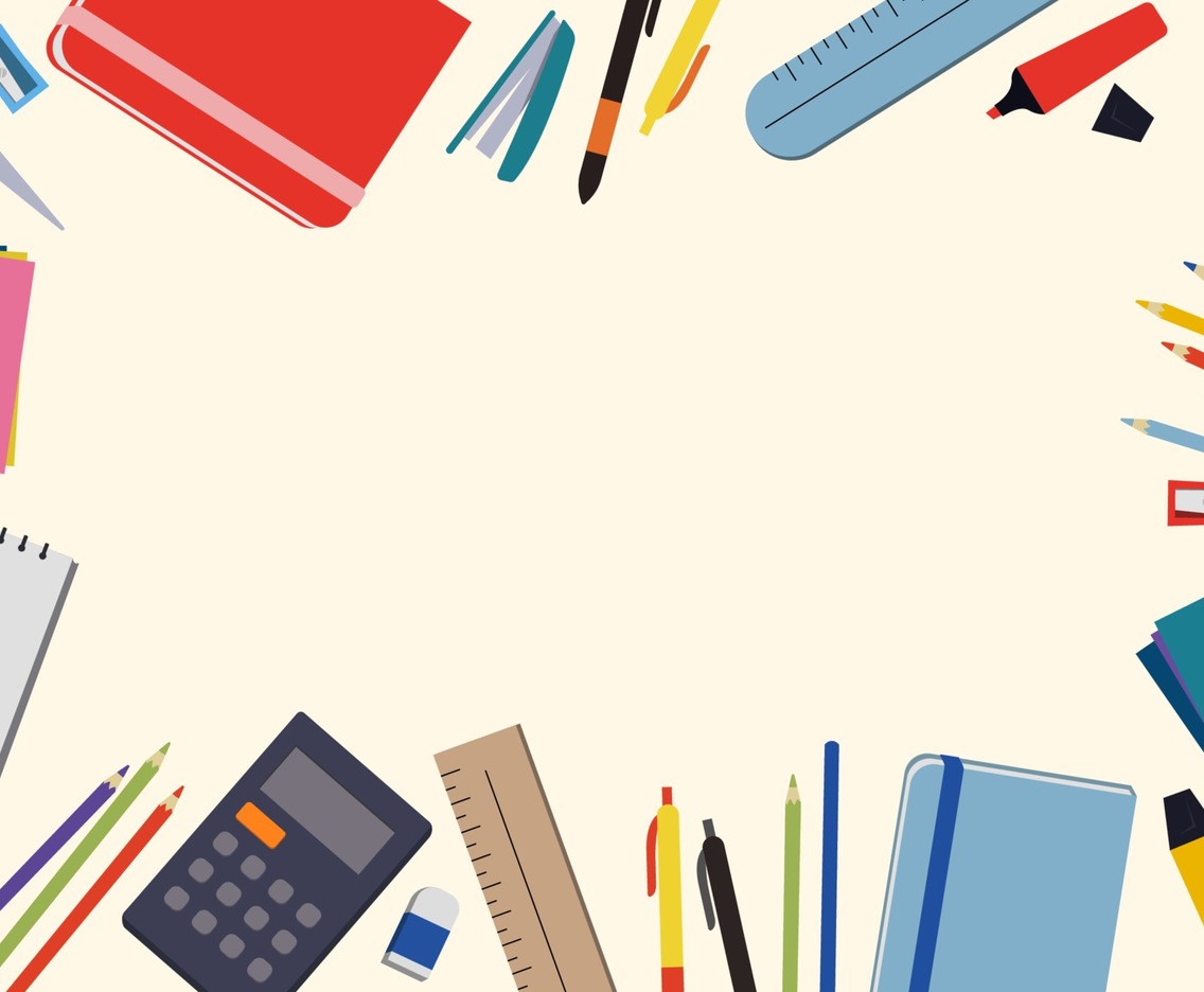 School Stationary Background