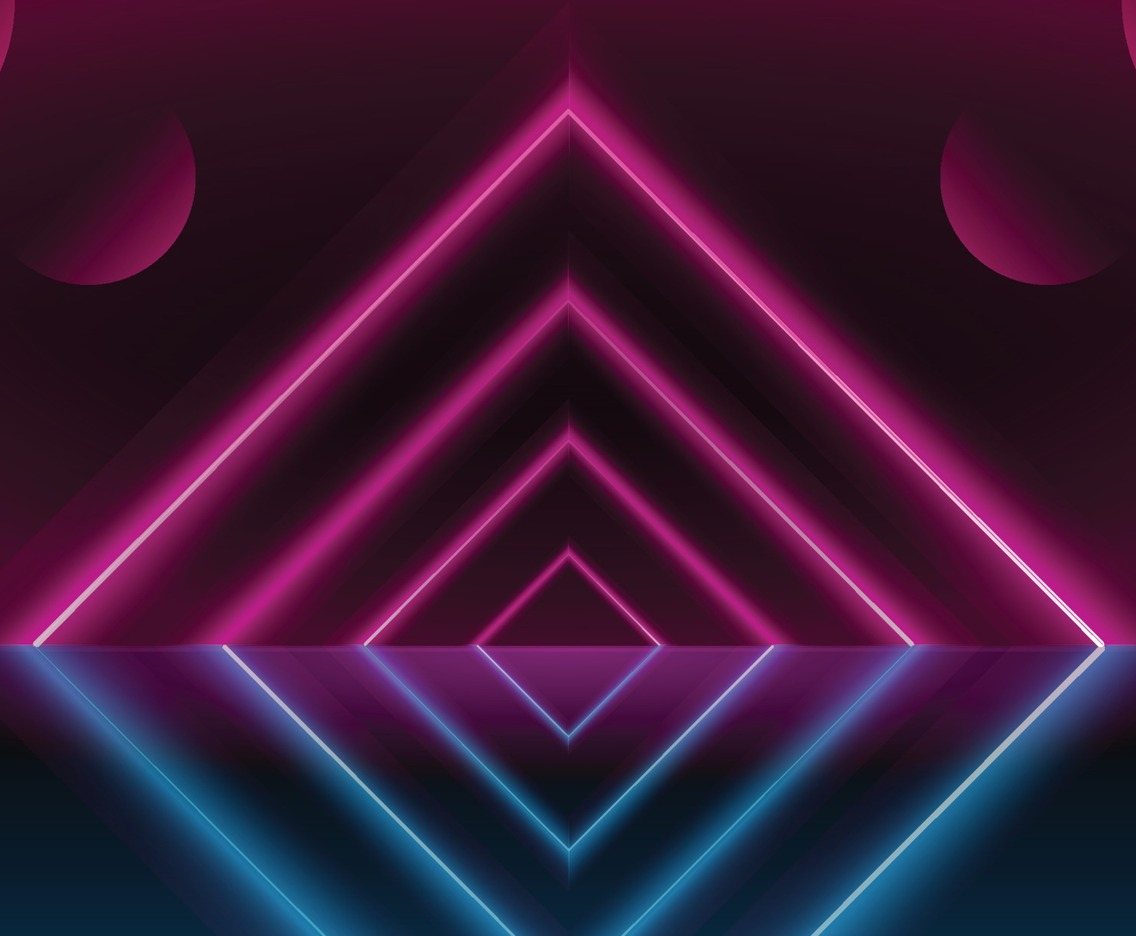 Pink Neon Galaxy