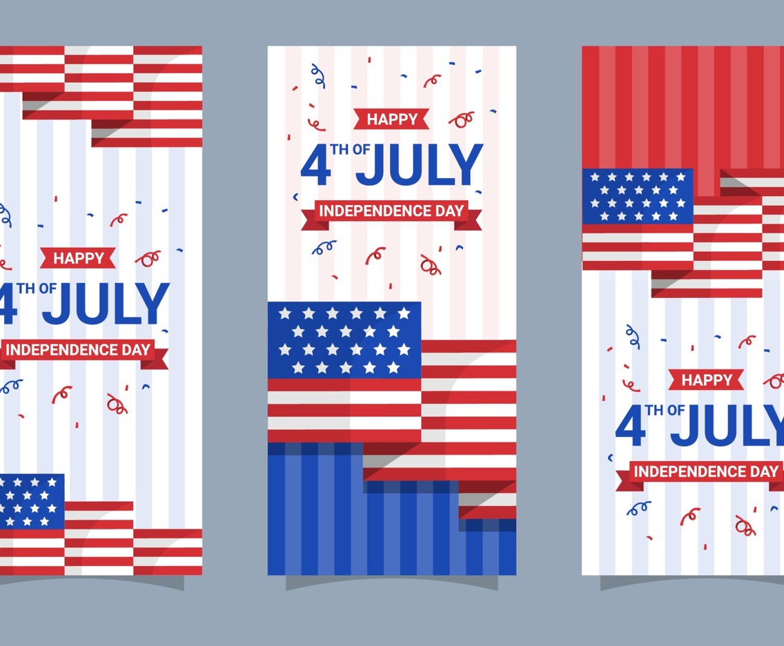 4th of July Banner Collection