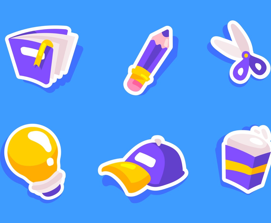 School Equipment Sticker