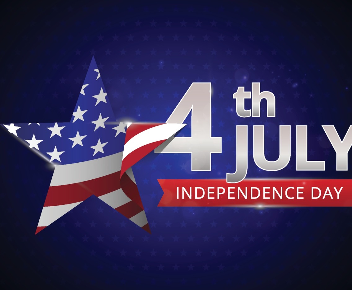4th of July Star Background
