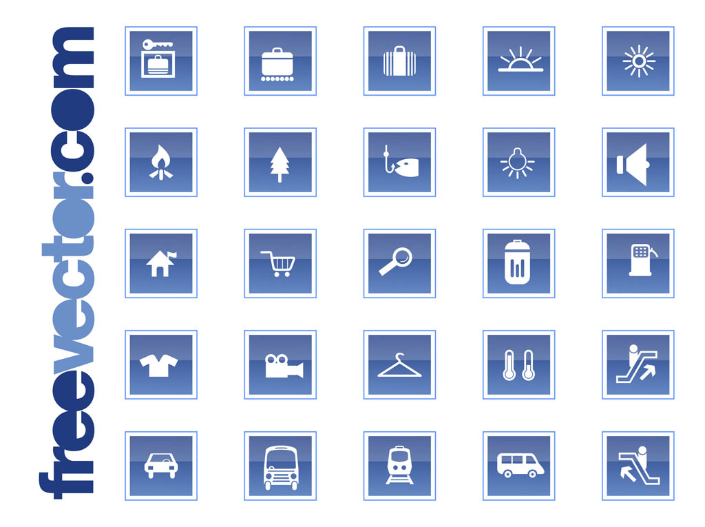 Travel And Transport Icons