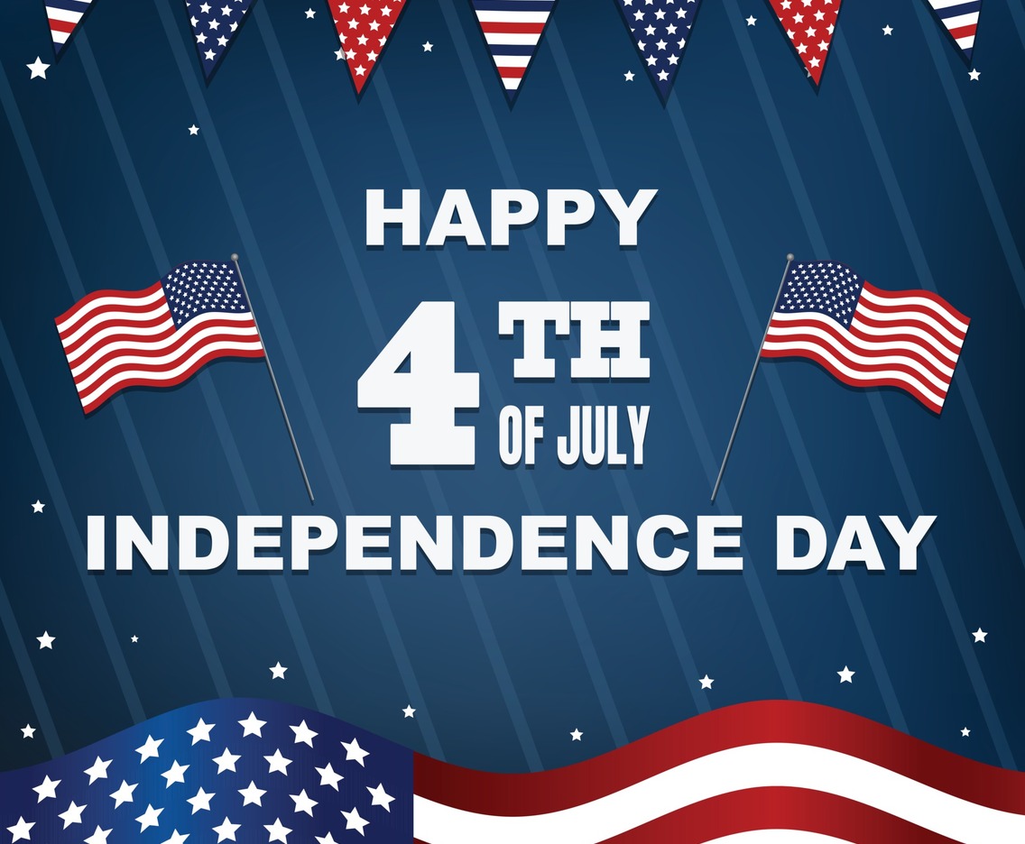 4th Of July Background Concept