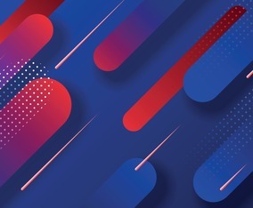 Red Blue White Background
