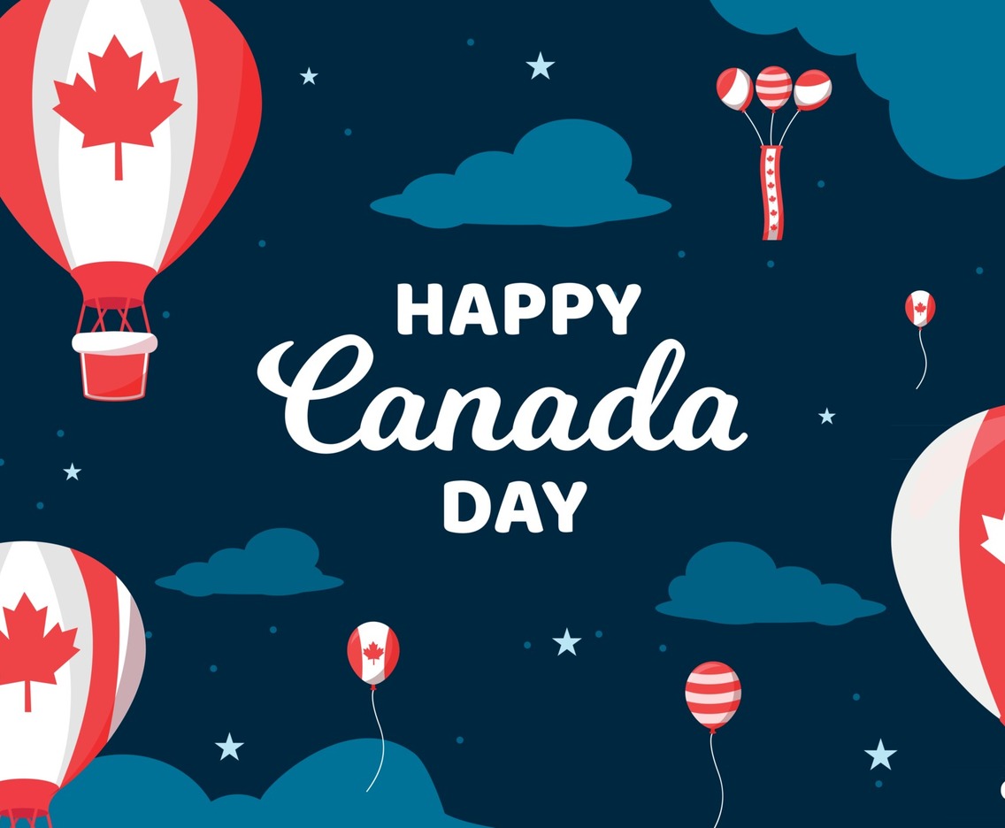 Happy Canada Day Background